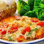 New! Parmesan-Crusted Chicken
