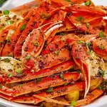 Snow Crab Legs Tuesday - Cajun Butter